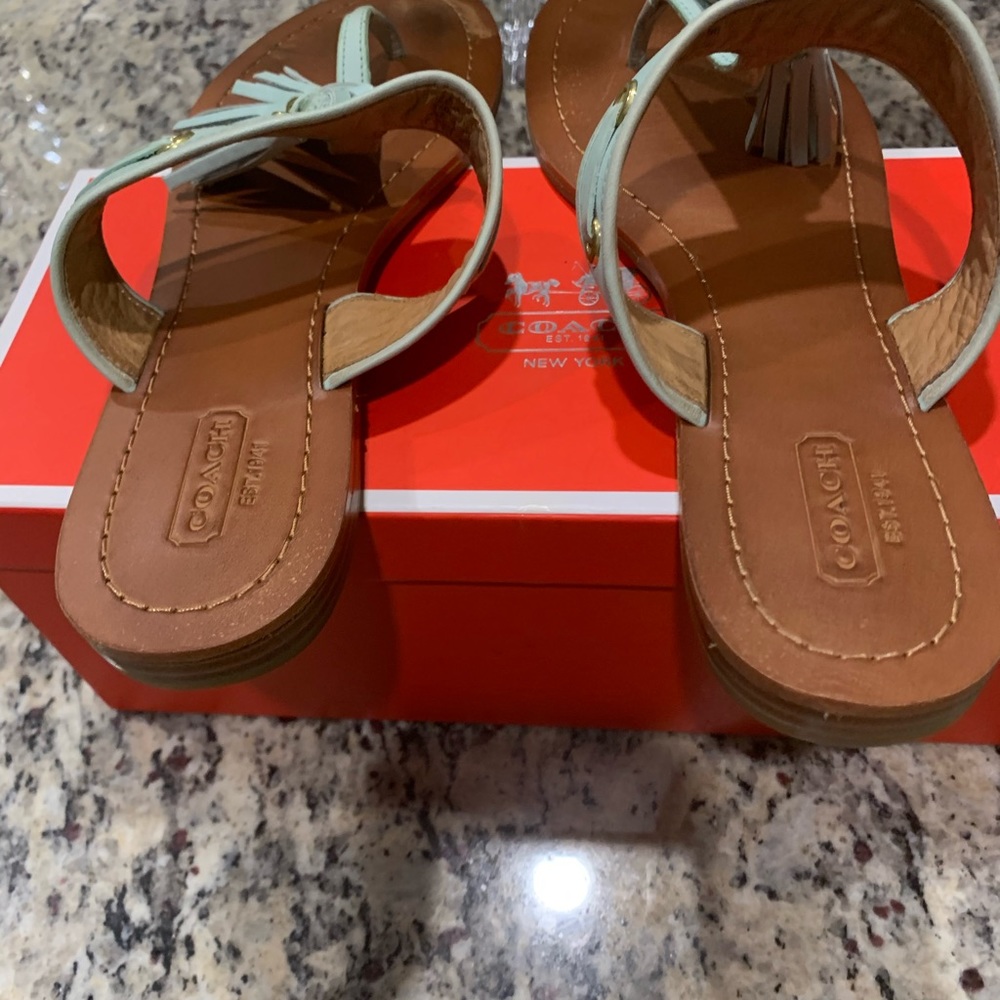 Coach Flip Flops - Picture 3 of 5